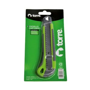 Cuchillo Cartonero Grande Con Riel - Goma