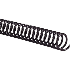 Espirales Plastico 38 mm. Negro GBC