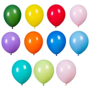 Globo Liso 23 cm 25 Unidades