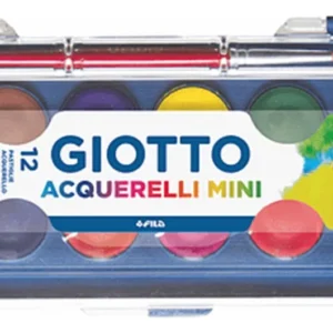 Acuarela Giotto 12 Colores 23mm Mas Pincel