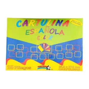 Carpeta Cartulina Española 15 Hojas 26.5X37.5cm Halley