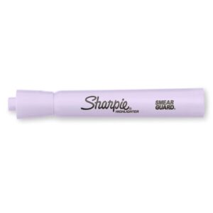 Destacador Sharpie Punta Biselada Morado Pastel