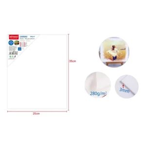 Bastidor Canvas 25x35cm 280G 3mm