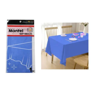 Mantel Plástico Azul Marino 137X183cm