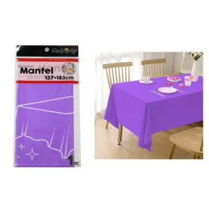 Mantel Plástico Morado 137X183cm